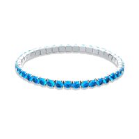 Armband Brand Dame Tennis colorato in Stahl Zircone 14BR051T - 14BR051T